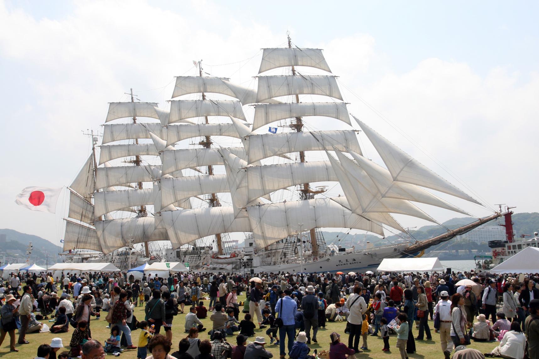 Nagasaki Tall Ships Festival (late April)-1