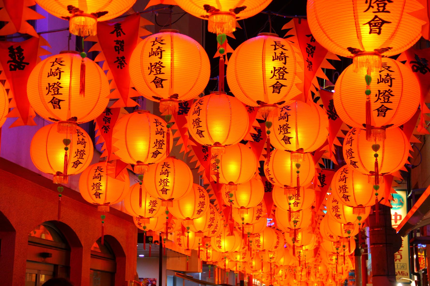Nagasaki Lantern Festival (late Jan to late Feb)-0