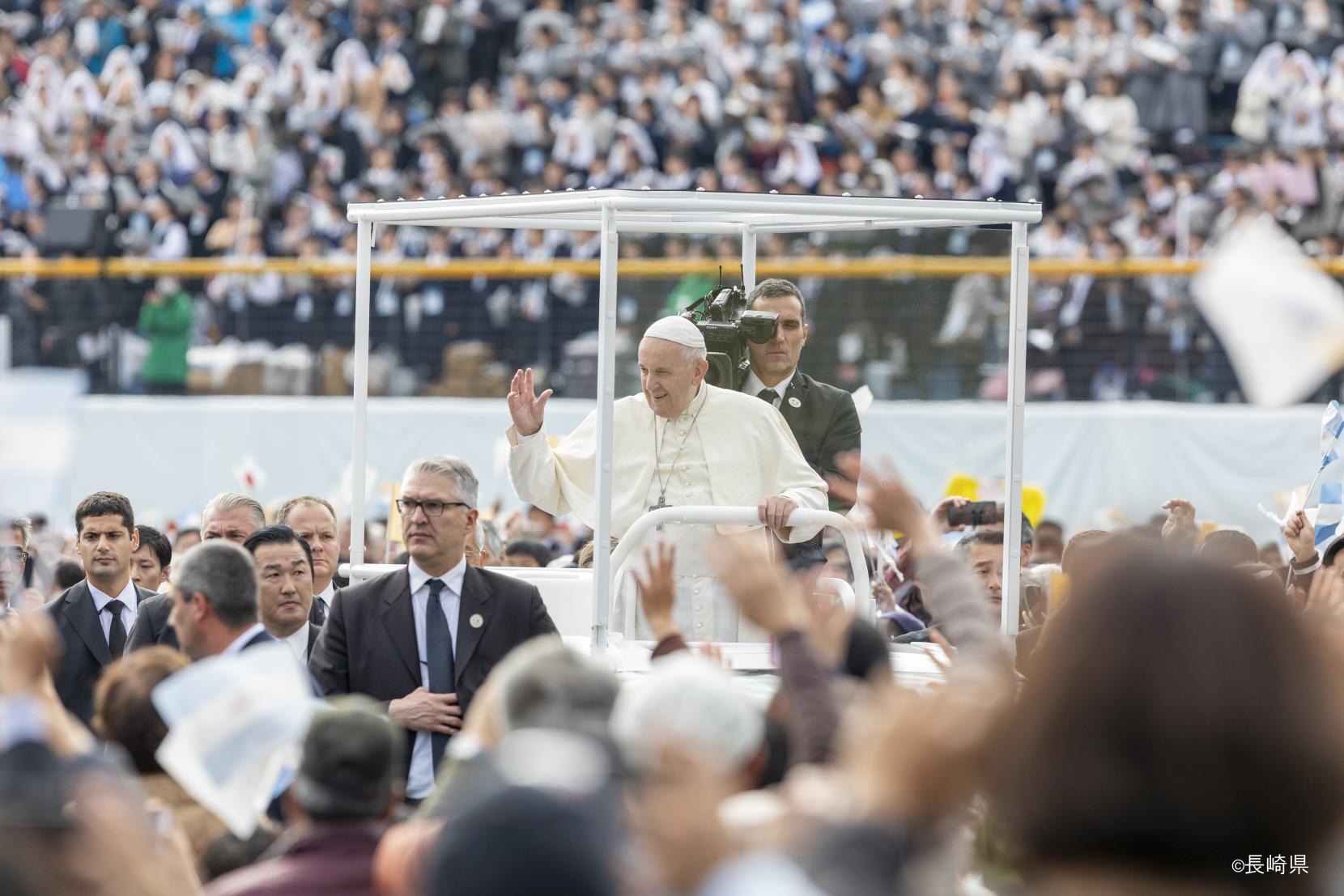 ローマ教皇フランシスコ台下が長崎を訪問されました-1