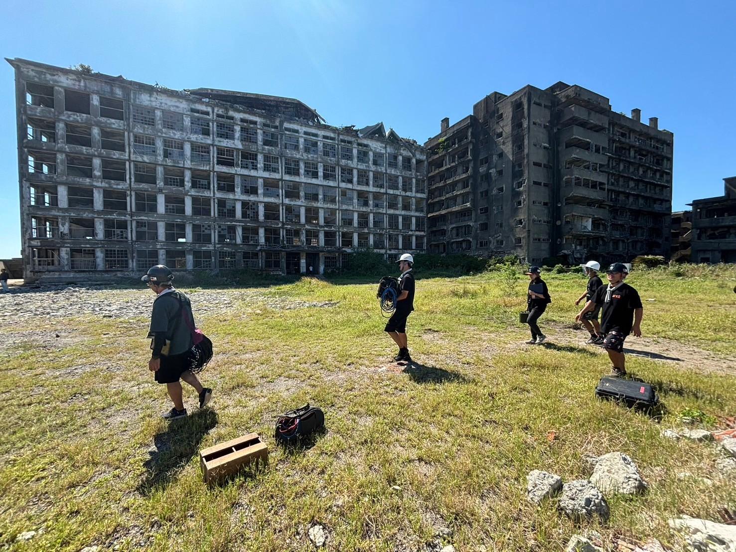 【ロケ地】いよいよ上陸！鉄平たちのふるさと「端島」へ！-1