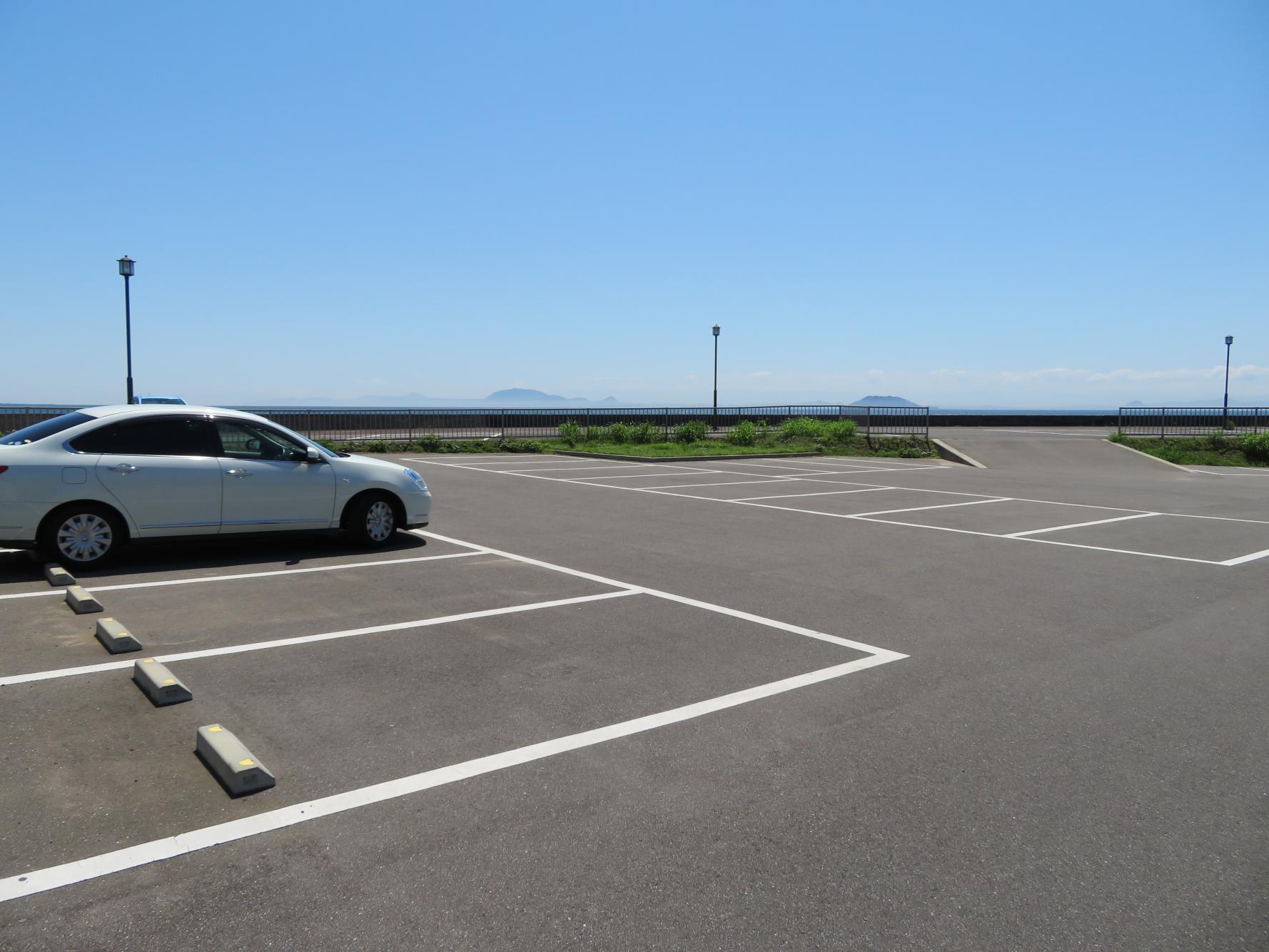 原城来場者駐車場②-1