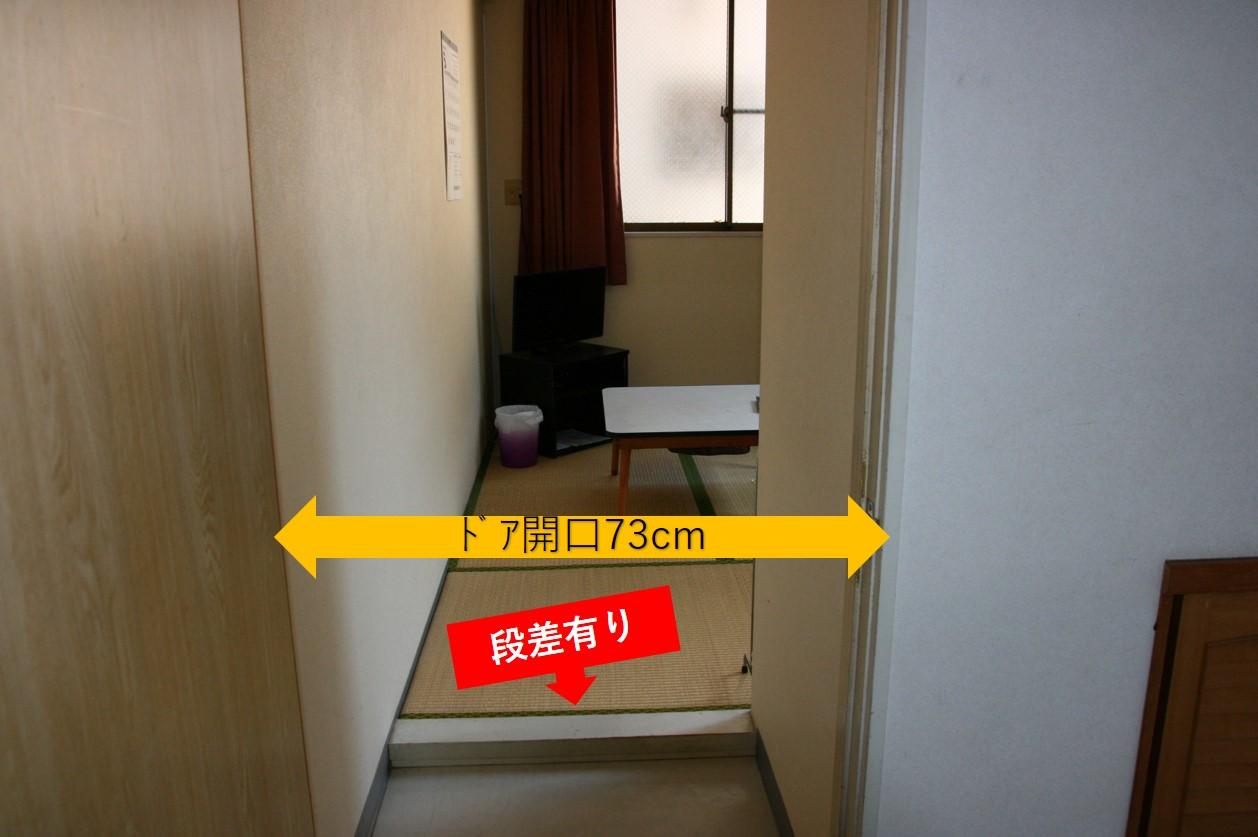 入口の段差-0