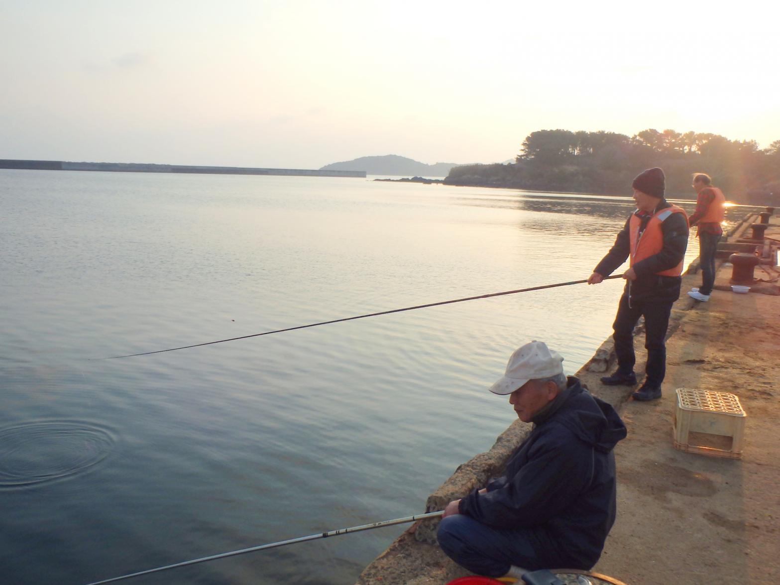 初めての魚釣り体験-1