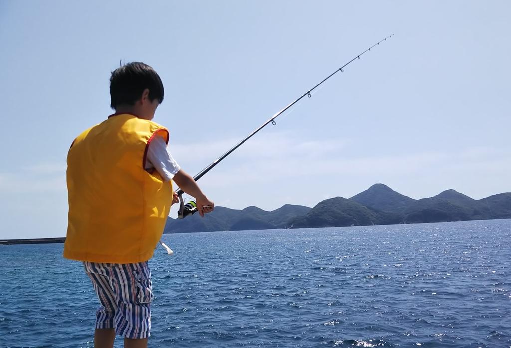 磯釣り体験陸釣り体験（対馬）-0