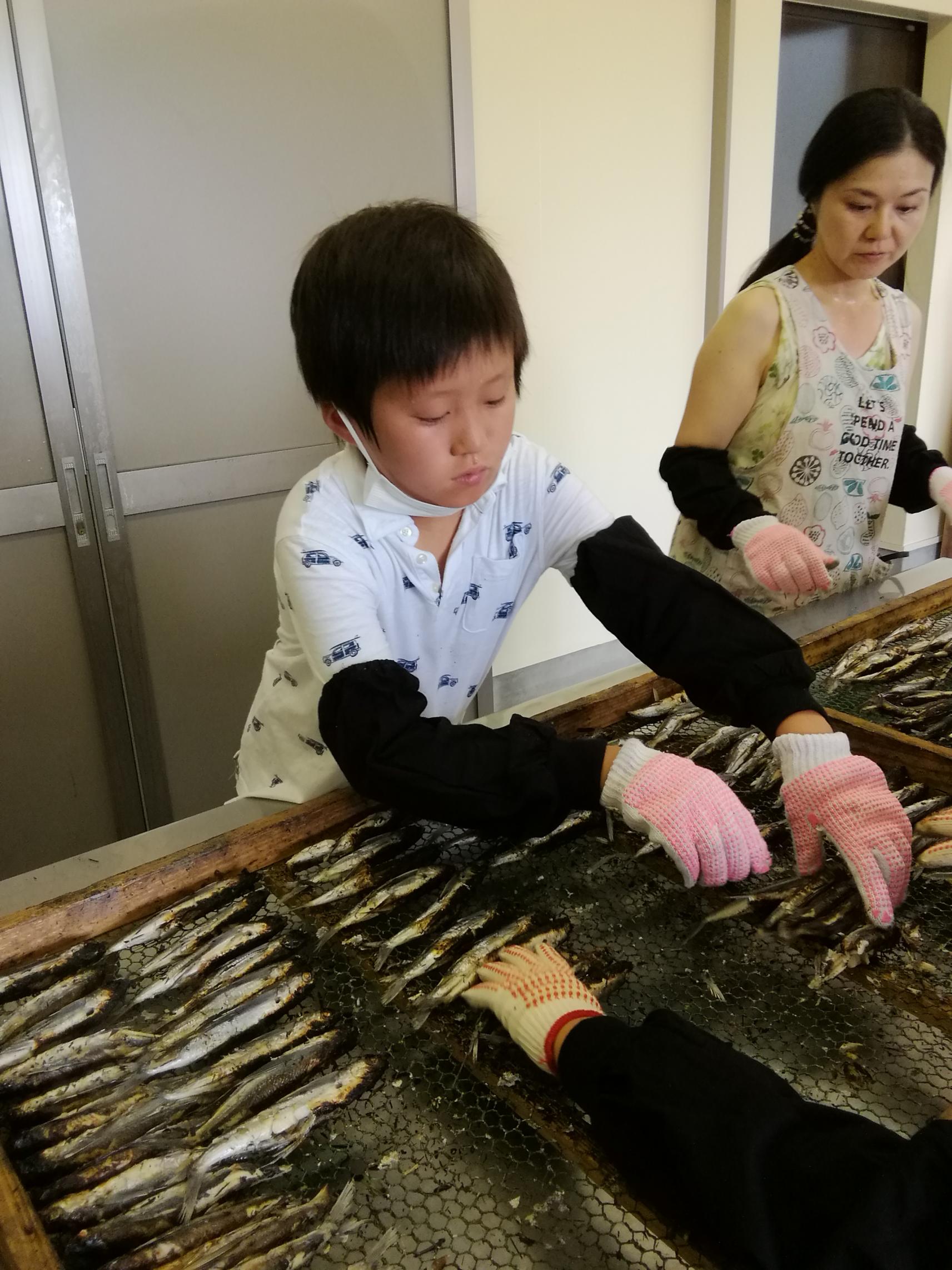 あご焼き体験-3