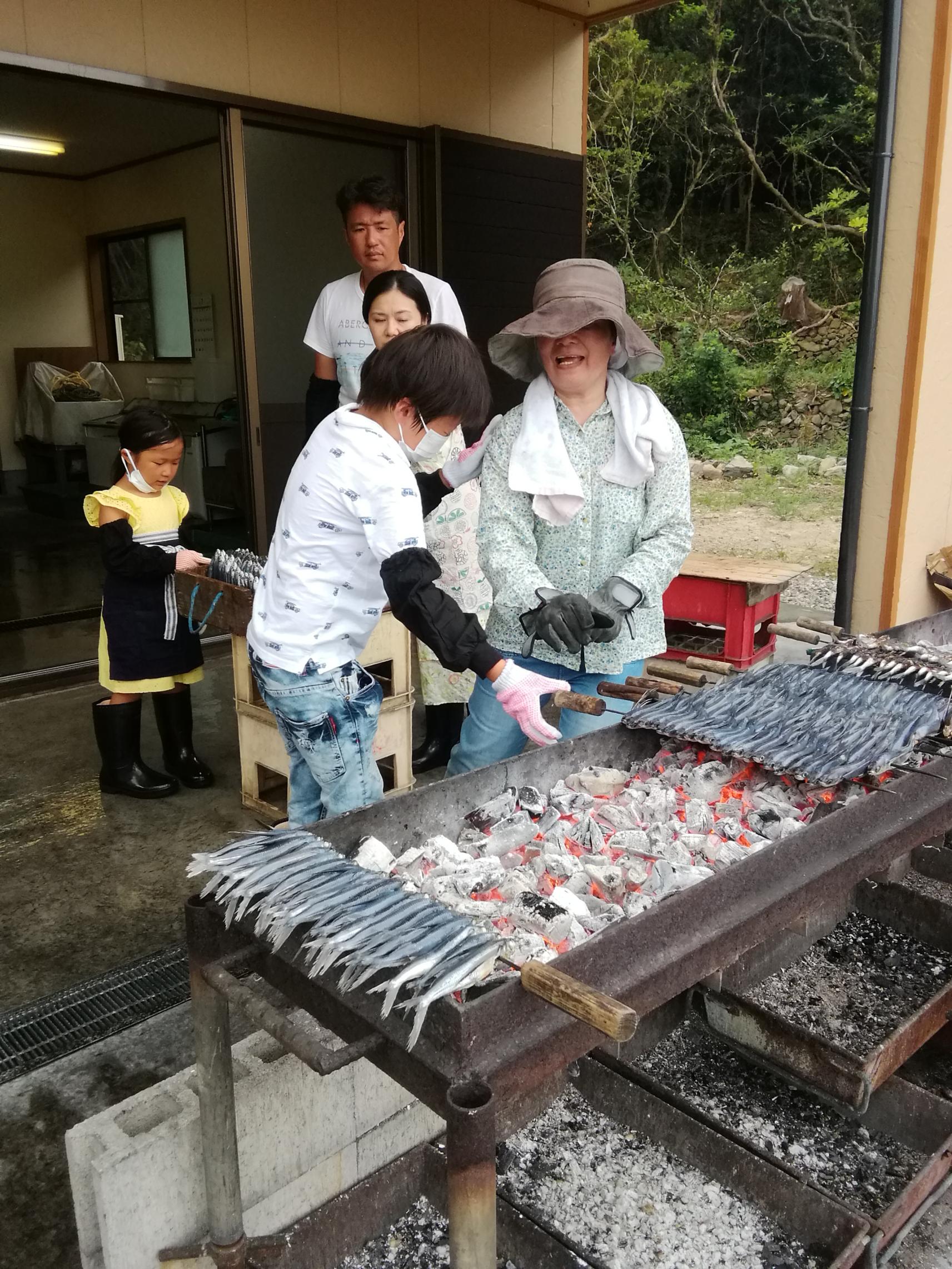 あご焼き体験-5