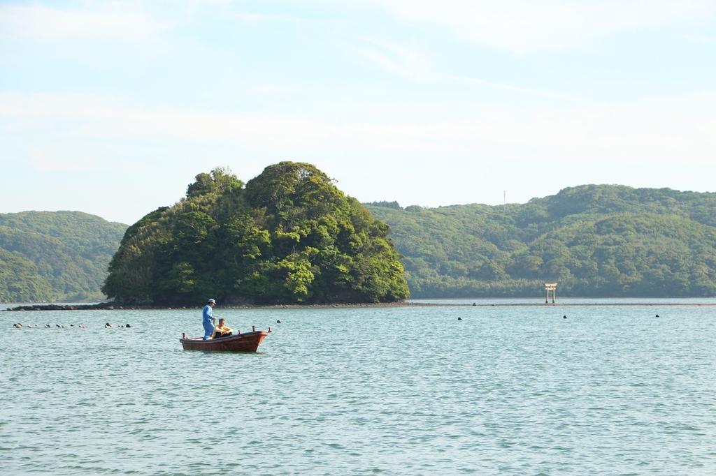 内海湾遊覧（小島伝馬船）-1