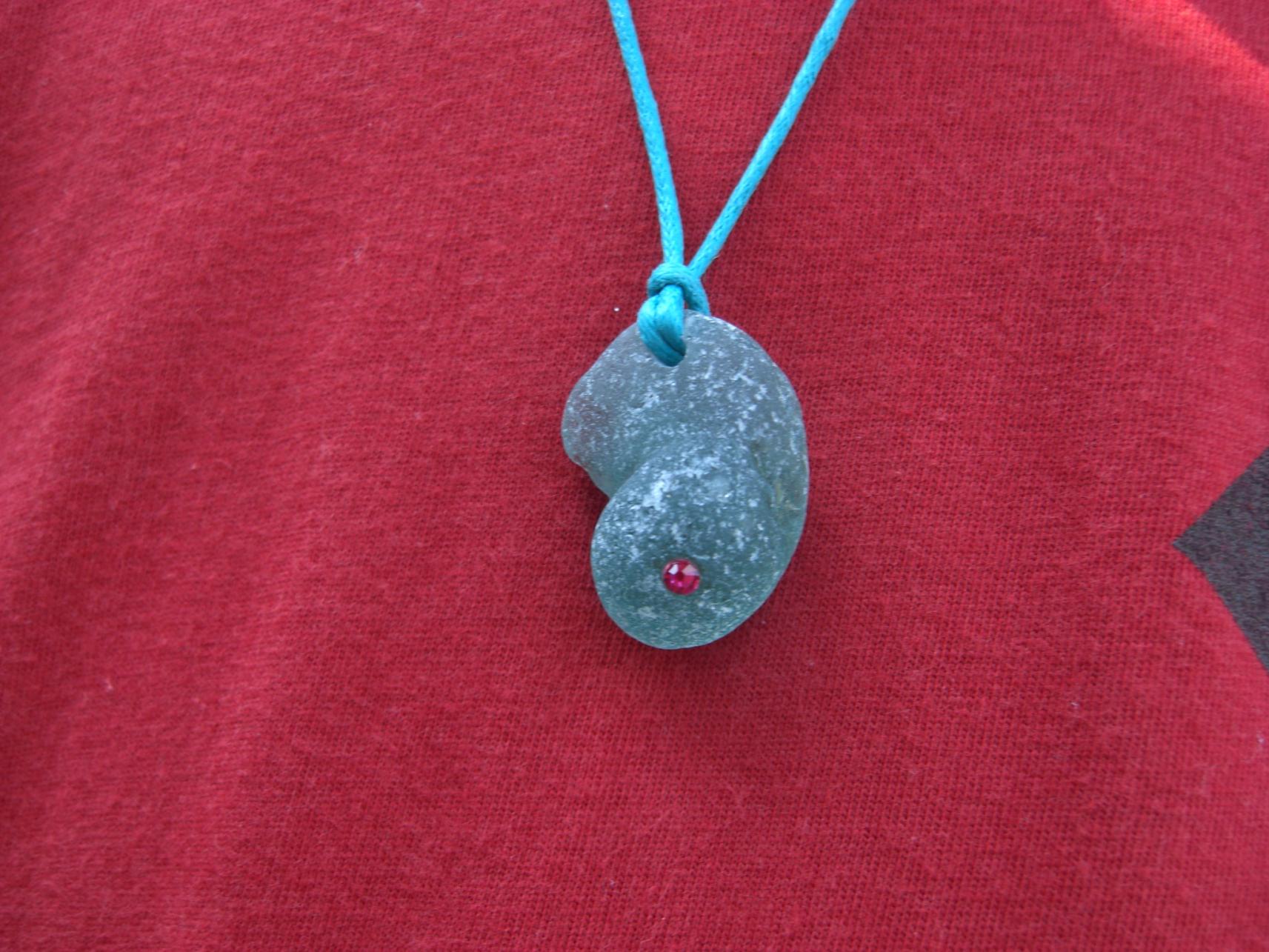 Sea Glass Pendant Making Experience-3