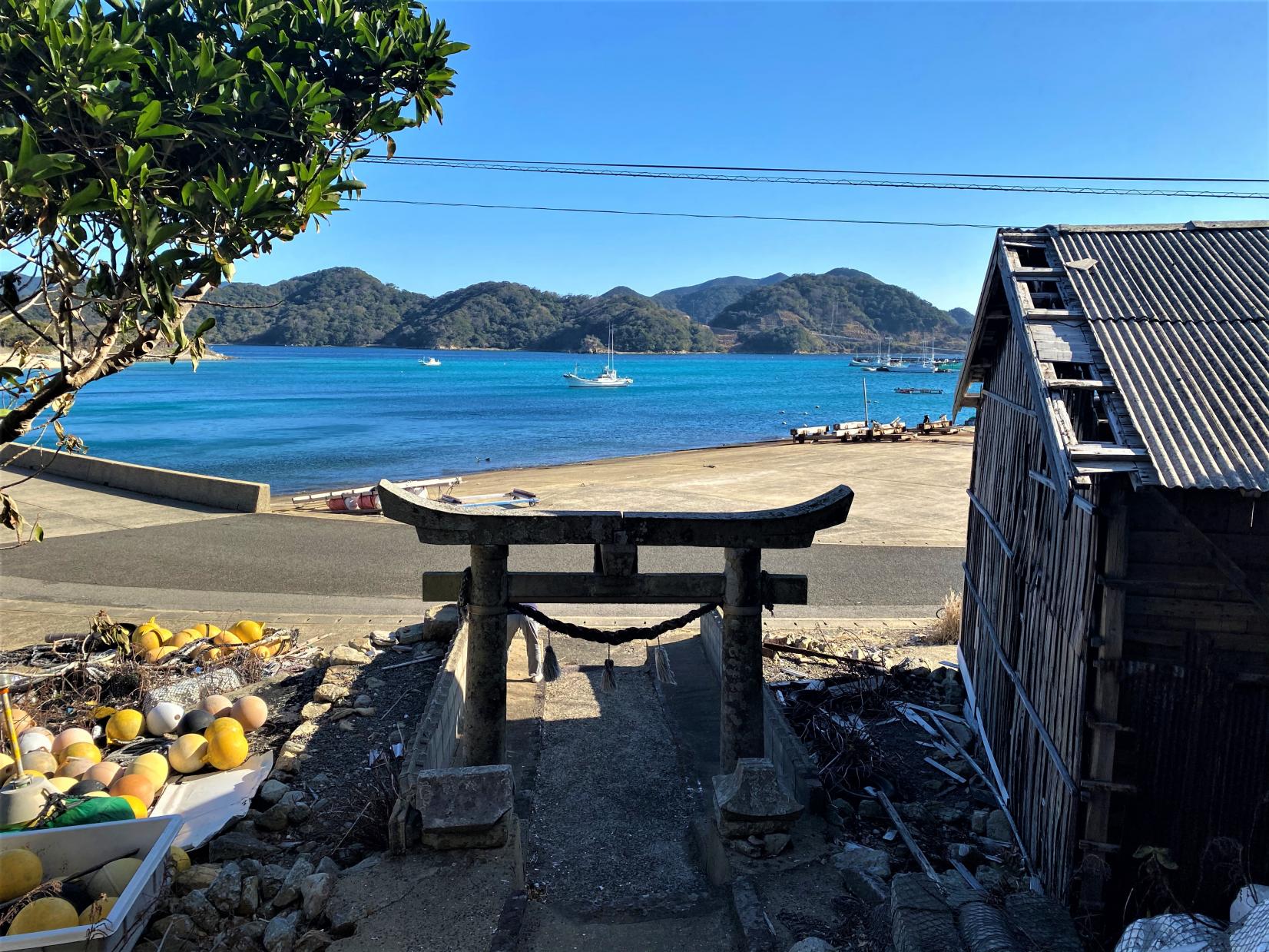 頭子神社【有福島】-0