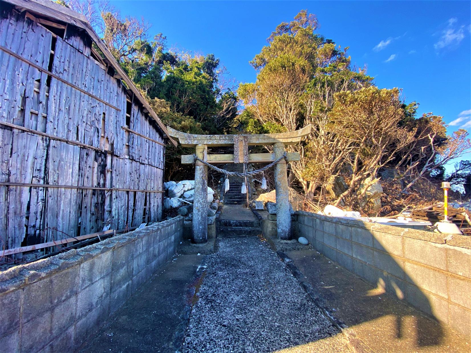 頭子神社【有福島】-1