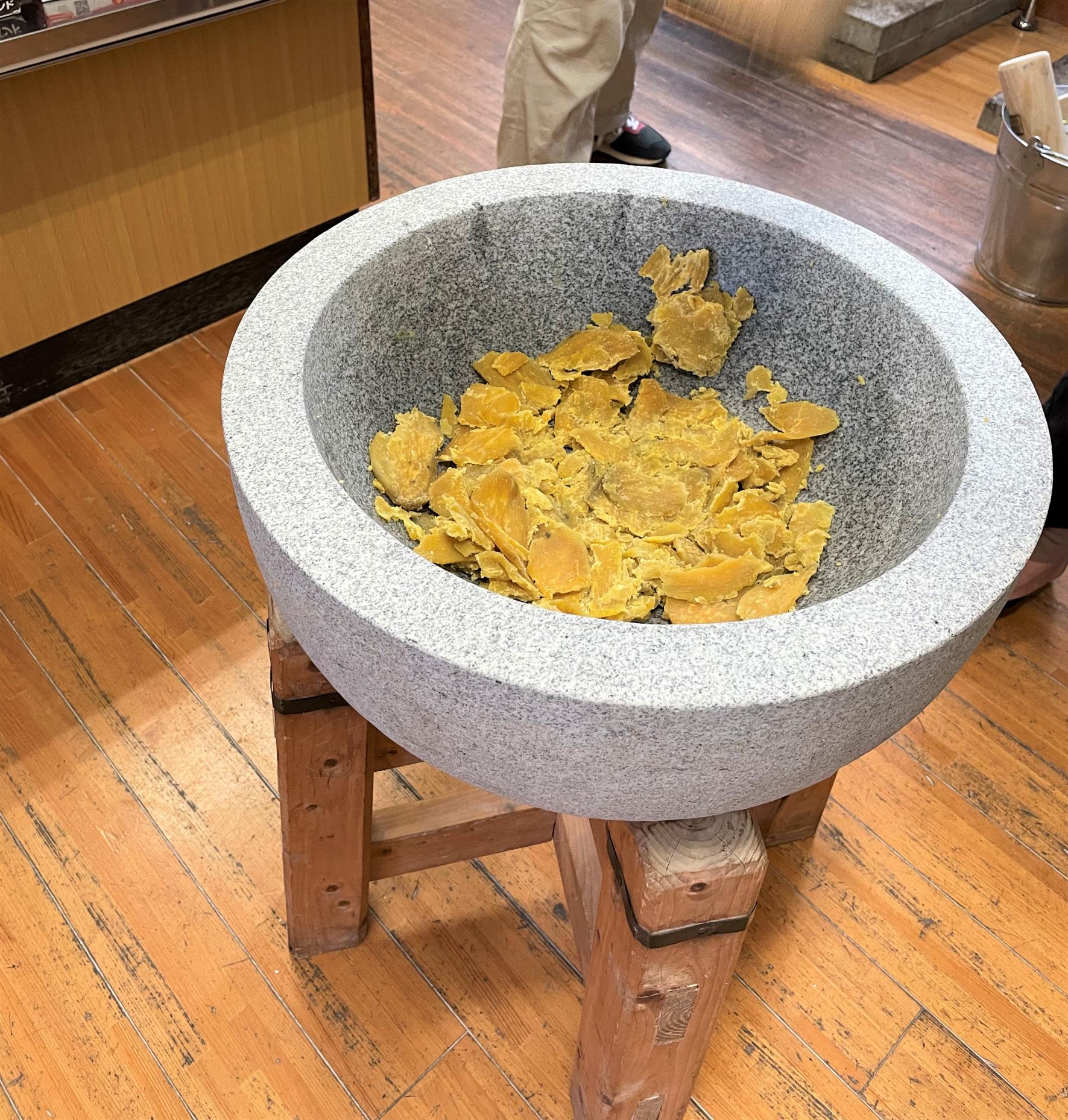 かんころ餅作り体験-2