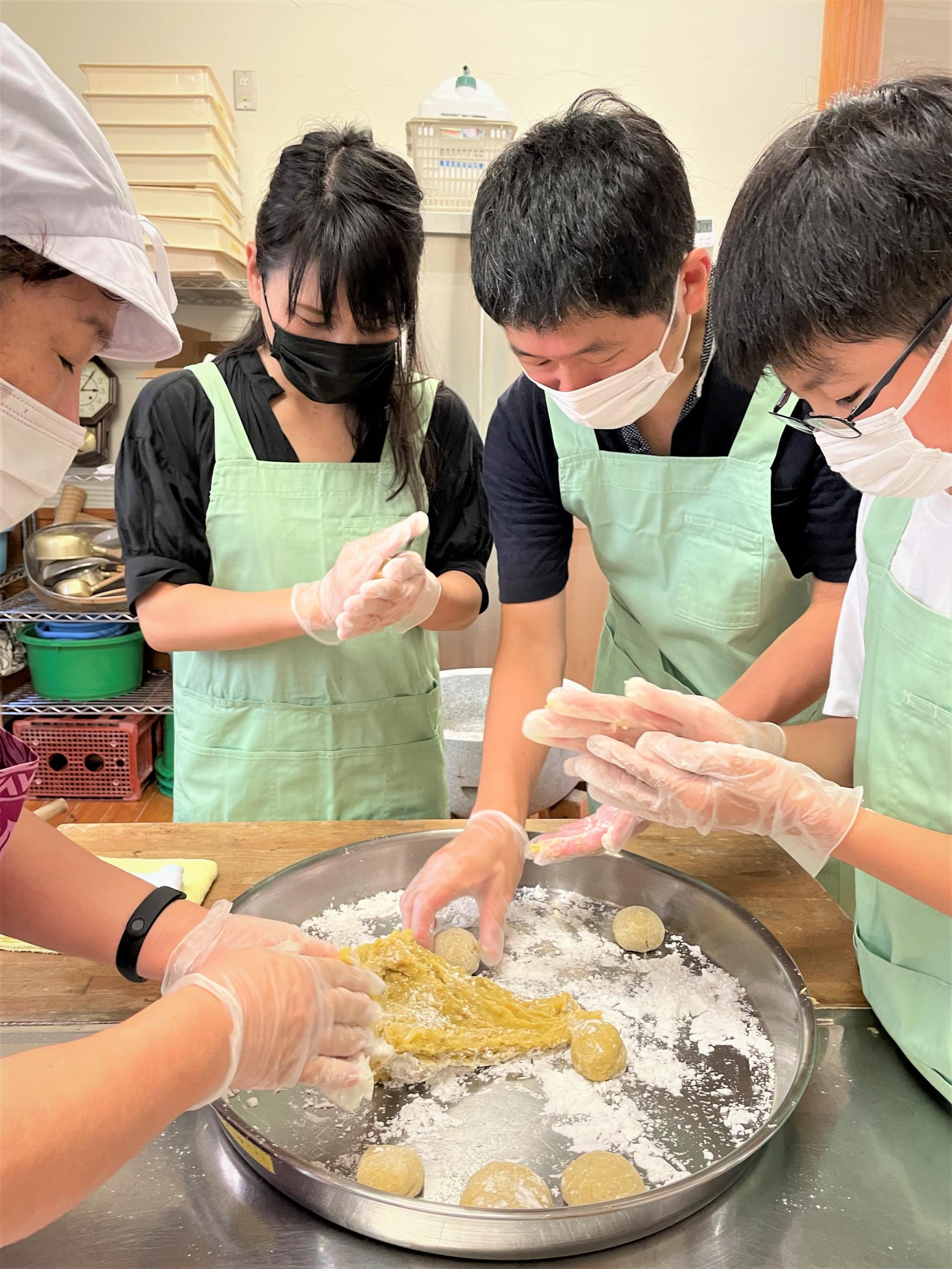 かんころ餅作り体験-5
