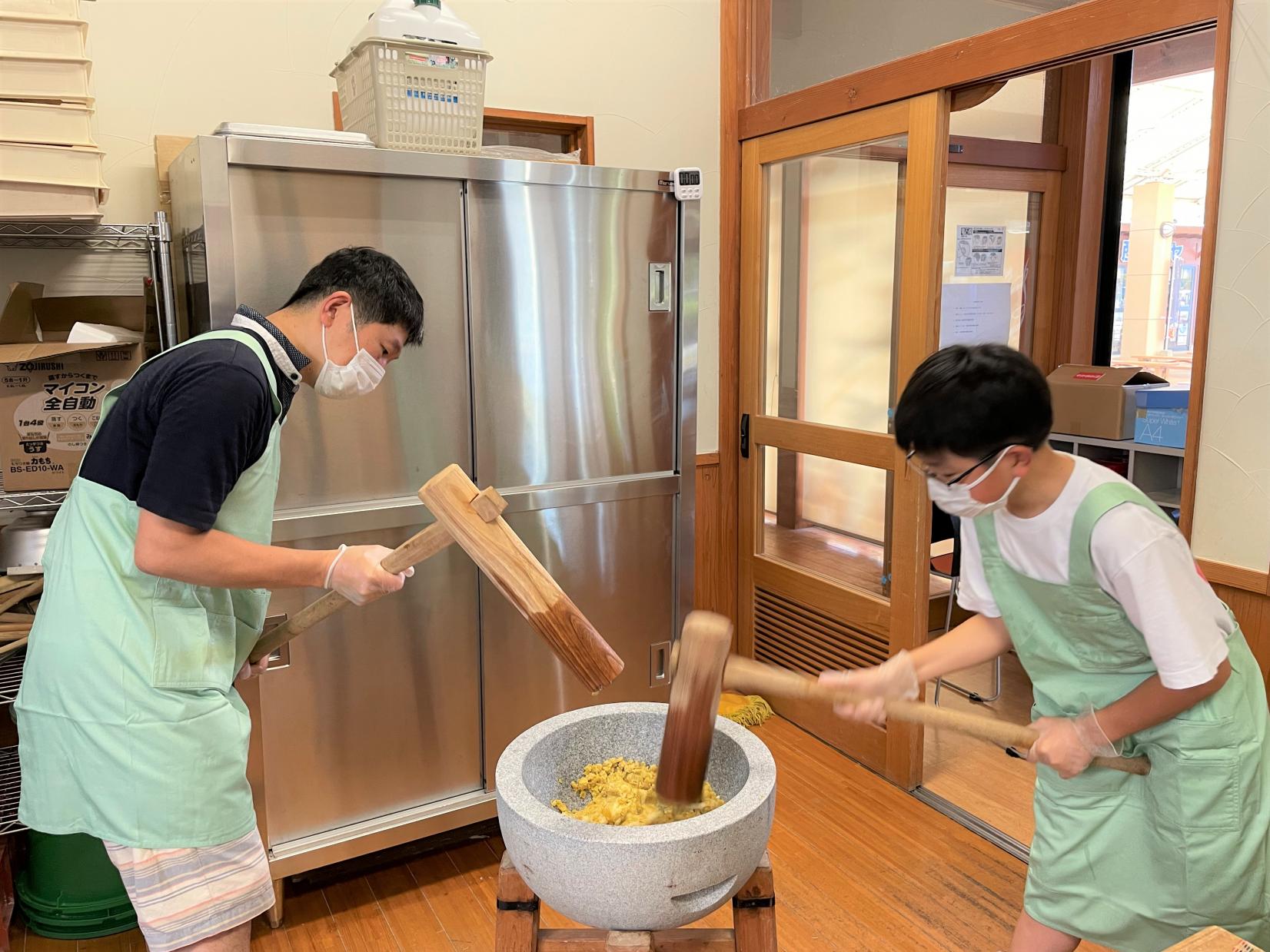 かんころ餅作り体験-1