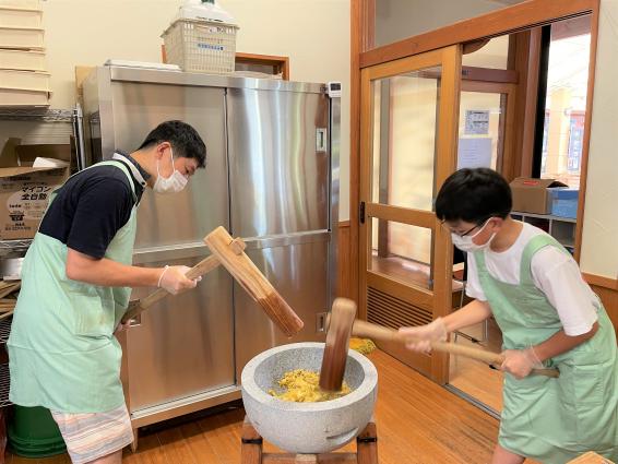 かんころ餅作り体験-1