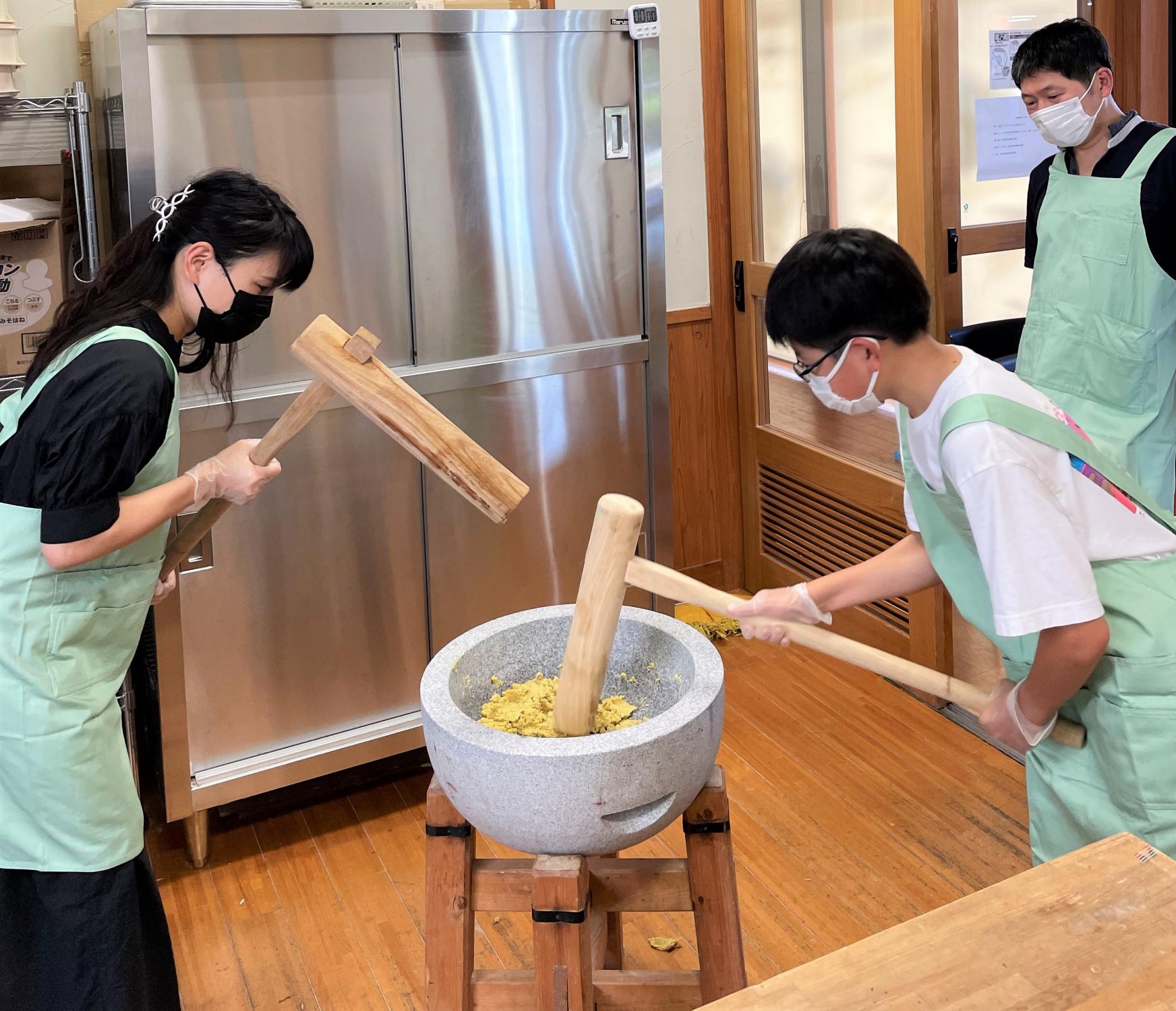 かんころ餅作り体験-3