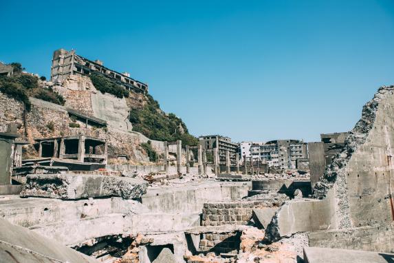 Gunkanjima (Hashima, Battleship Island) Landing & Cruising Tour-5