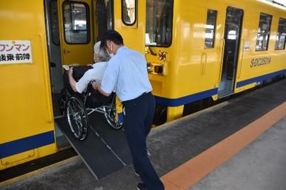 島原鉄道 車両周辺のバリアフリー状況-1