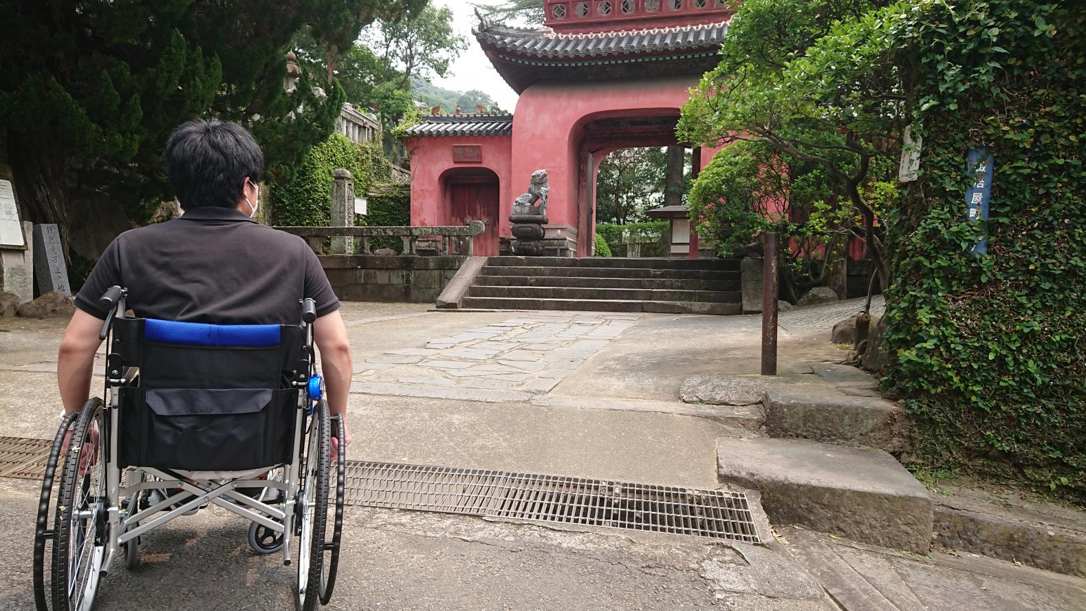 長崎電気軌道「崇福寺電停」～崇福寺まで-0