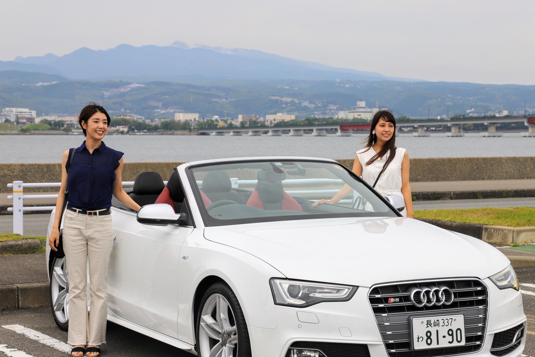 オープンカー、電気自動車体験-1