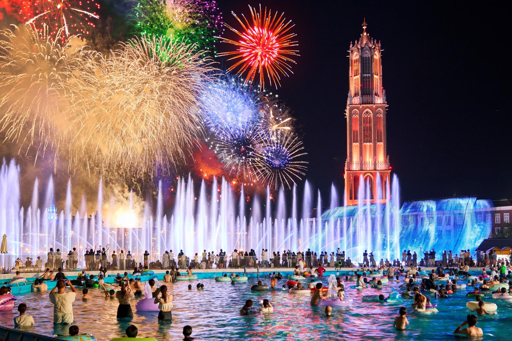 【ハウステンボス】ウォーターガーデンプール-3