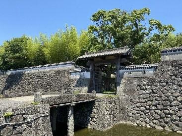 福江城（石田城）跡周辺を地元ガイドとまち歩き-1