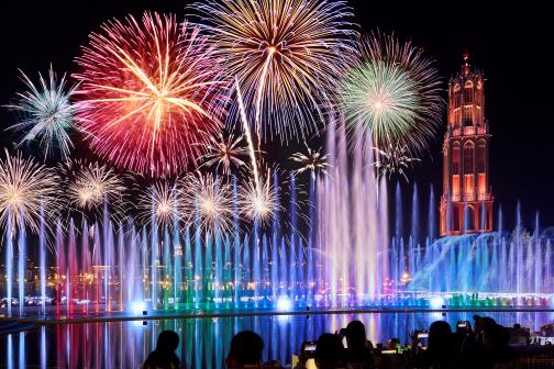 【ハウステンボス】九州一 大花火まつり-0