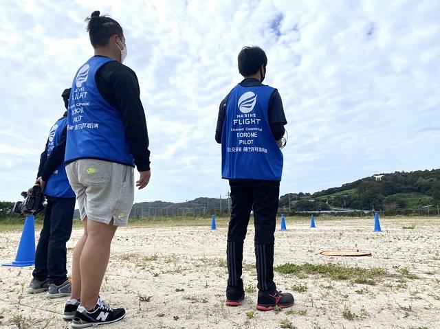 壱岐を飛ぶ！ドローン飛行体験-1