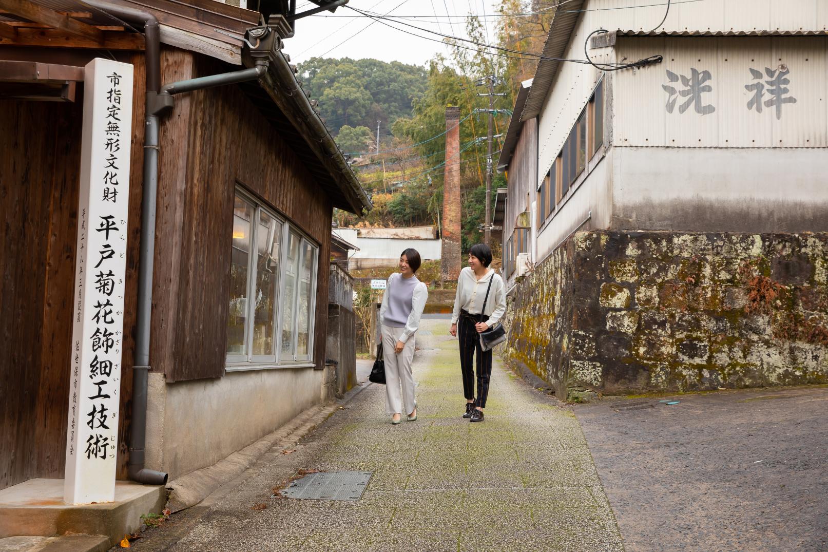 【택시 플랜】400년 역사를 자랑하는 사세보의 도자기 마을 '미카와치'를 둘러보는 코스-1