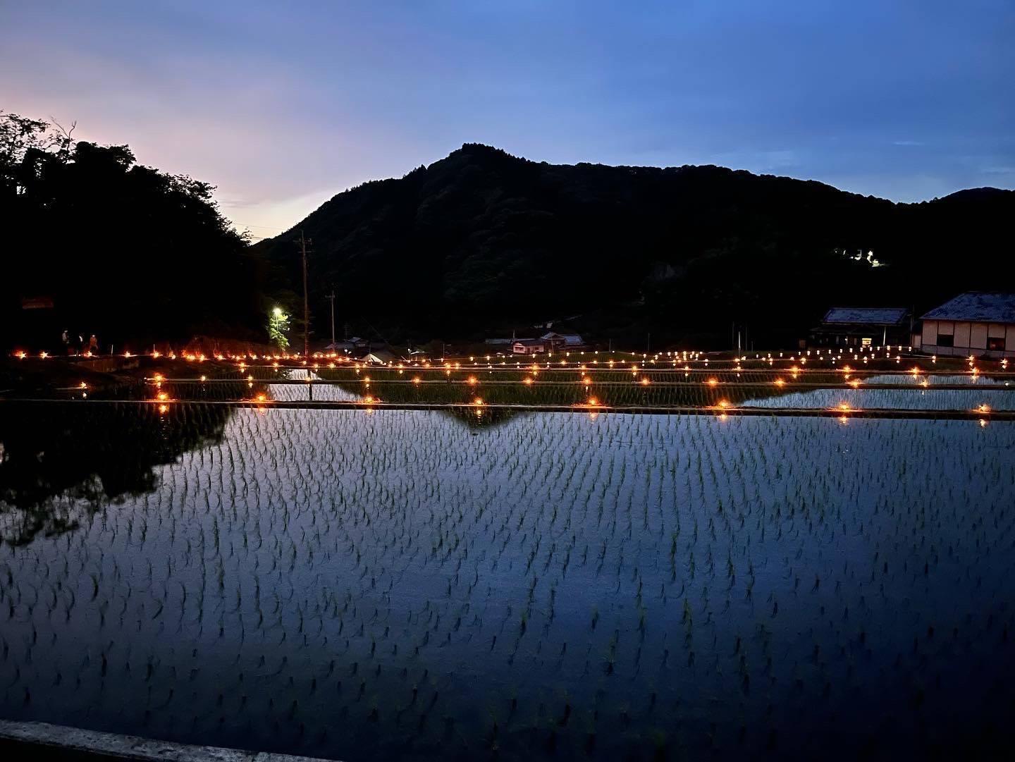 Onigi Terraced Rice Fields Lantern Festival-2