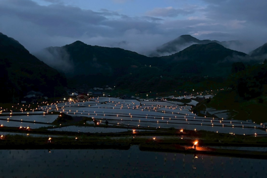 Onigi Terraced Rice Fields Lantern Festival-0