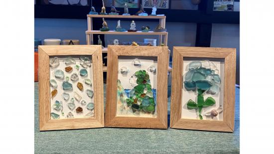 Sea glass art experience-2