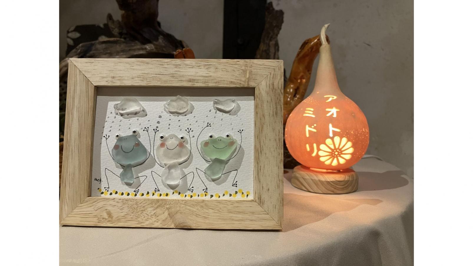 Sea glass art experience-6