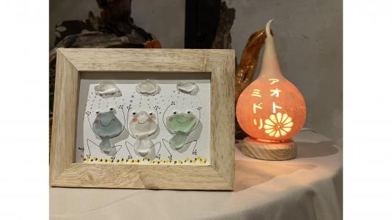 Sea glass art experience-6