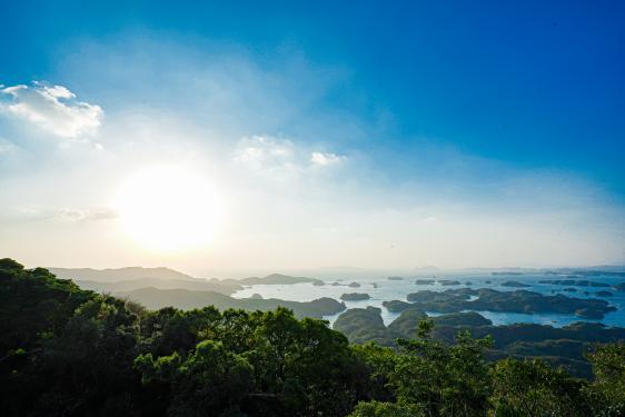 【出租车旅游】 佐世保的绝美景色！从展海峰及石岳展望台看九十九岛的路线-3