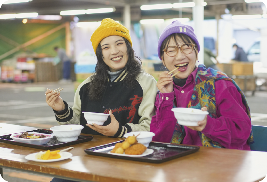 佐世保朝市メシ-2