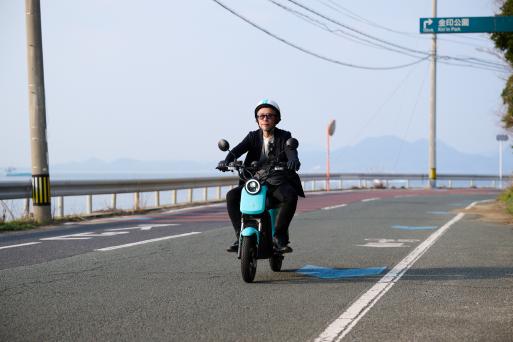 EVスクーターのシェアリングサービス　ラクすく-6