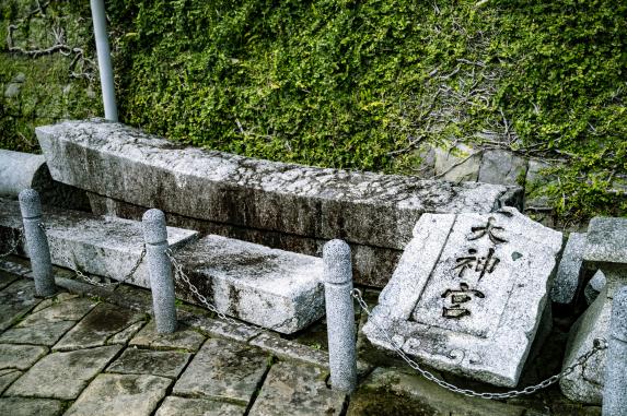 산노신사 기둥 하나만 남은 도리이 (山王神社 一本柱鳥居)-3