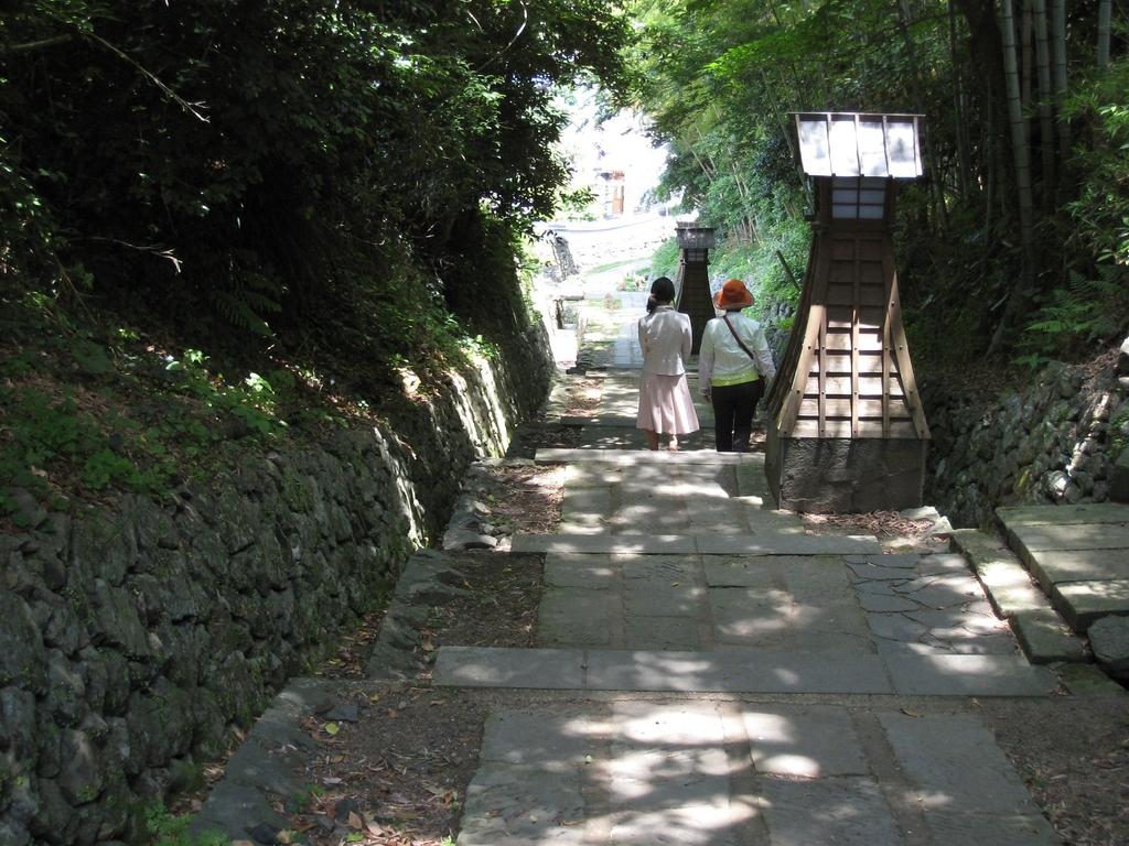 St. Francis Xavier Memorial Church - A View of a Christian Church and Japanese Temples-1