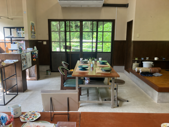 陶郷の里中尾山「伝習館」・「交流館」-1