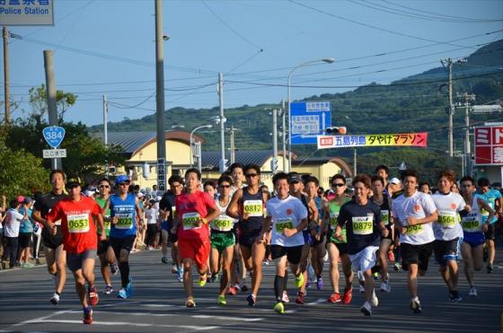 五島列島夕やけマラソン大会-1