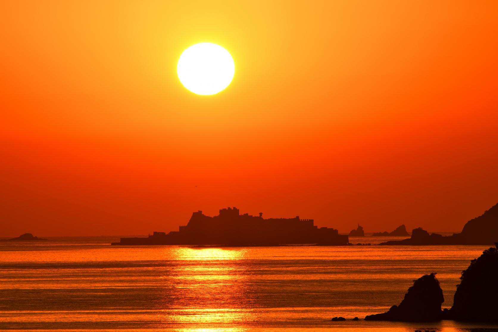 Hashima Island (Gunkanjima Island）