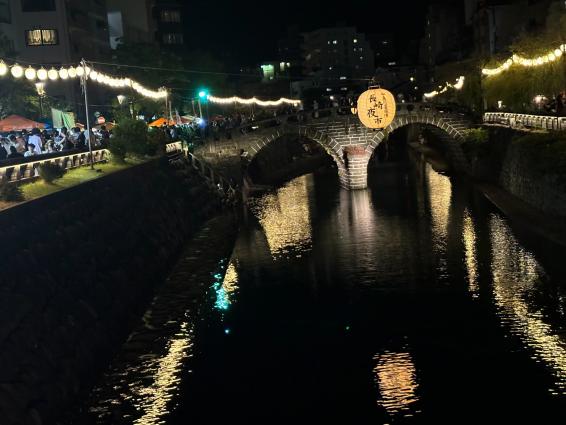 中島川夏季景色～長崎夜市-0