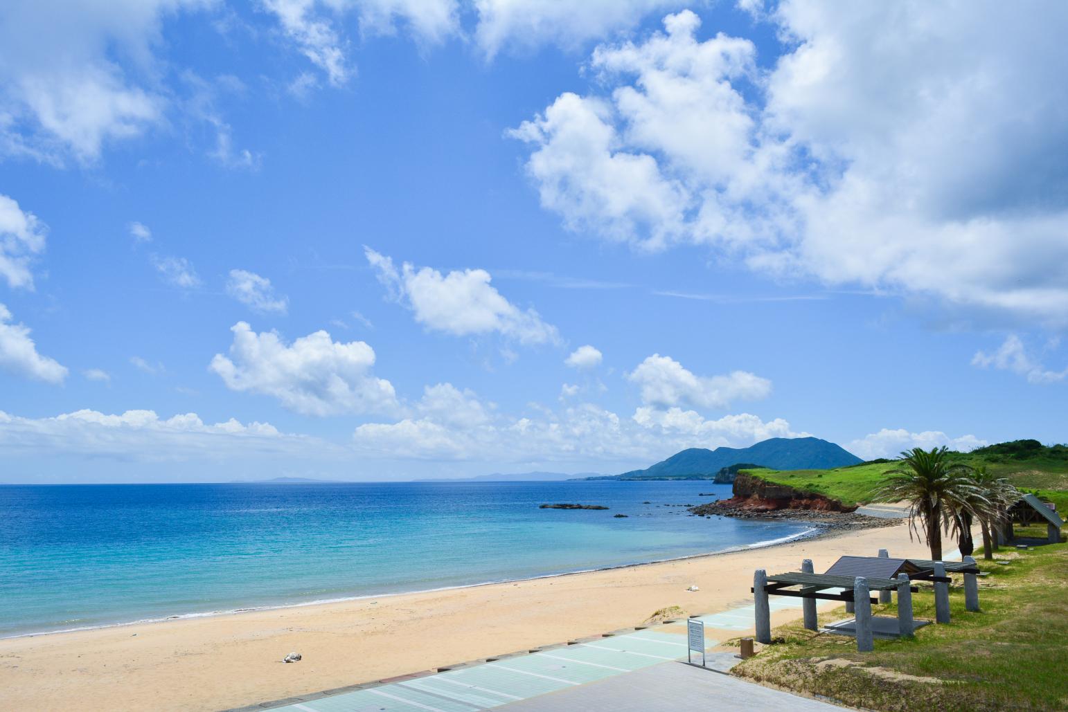 【宇久島】スゲ浜海水浴場-1