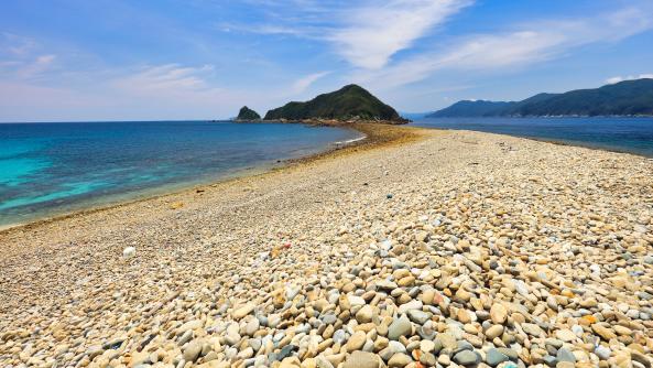 前島のトンボロ-1