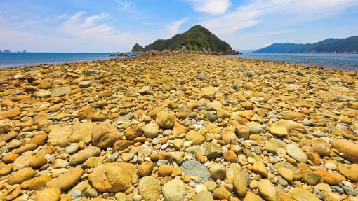 前島のトンボロ-4