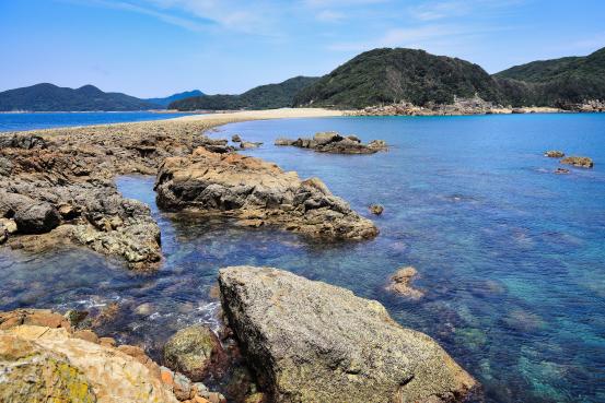 前島のトンボロ-2