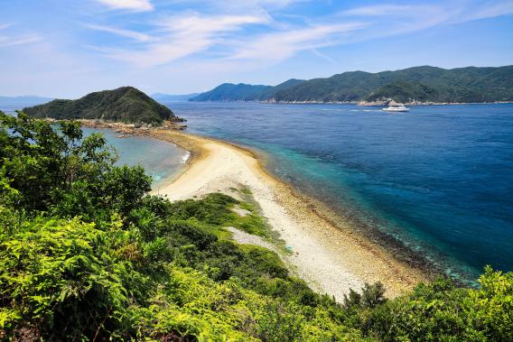 前島のトンボロ-0