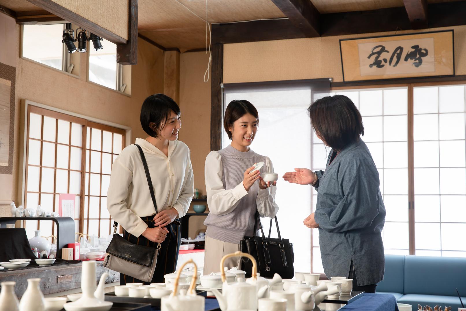 三川内陶器市场-5