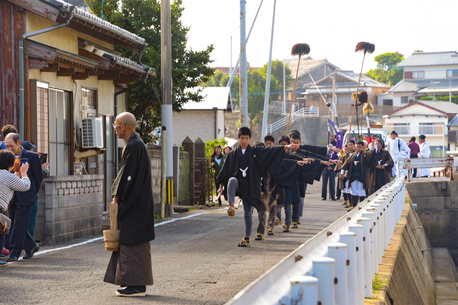 【宇久島】宇久島神社例大祭(しゃぐま棒引き)-0