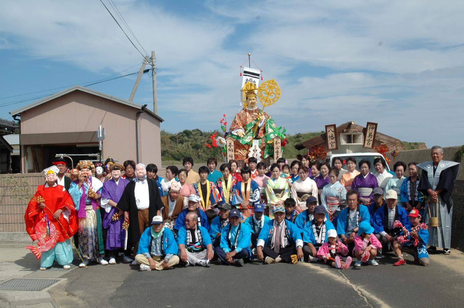 【宇久島】神島神社例大祭(おくんち)-1